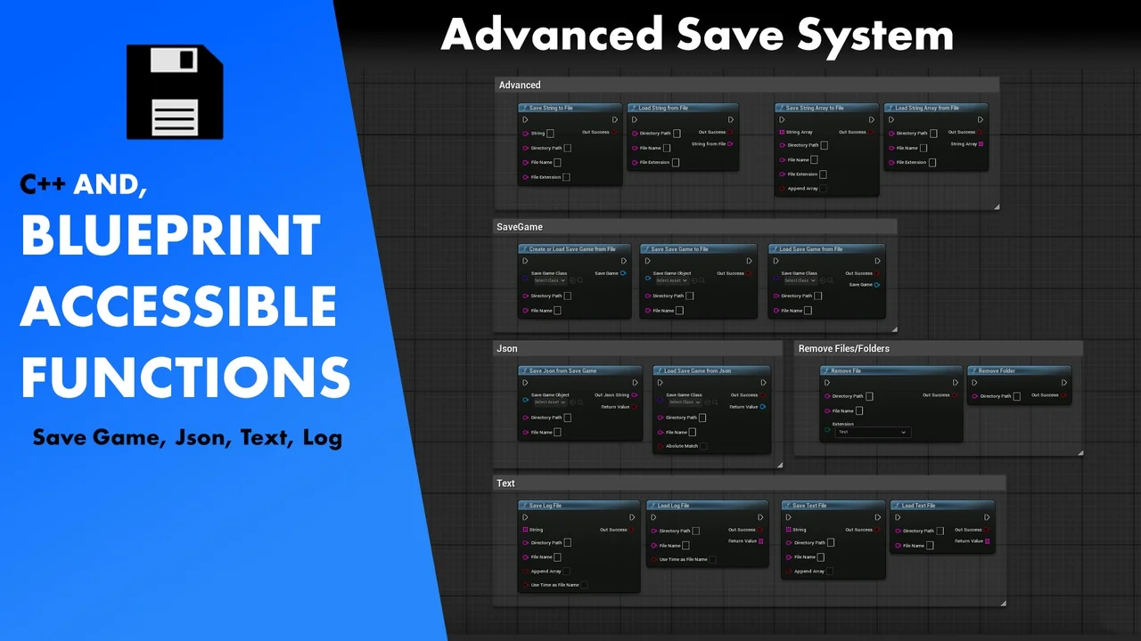 Advanced Save System product preview