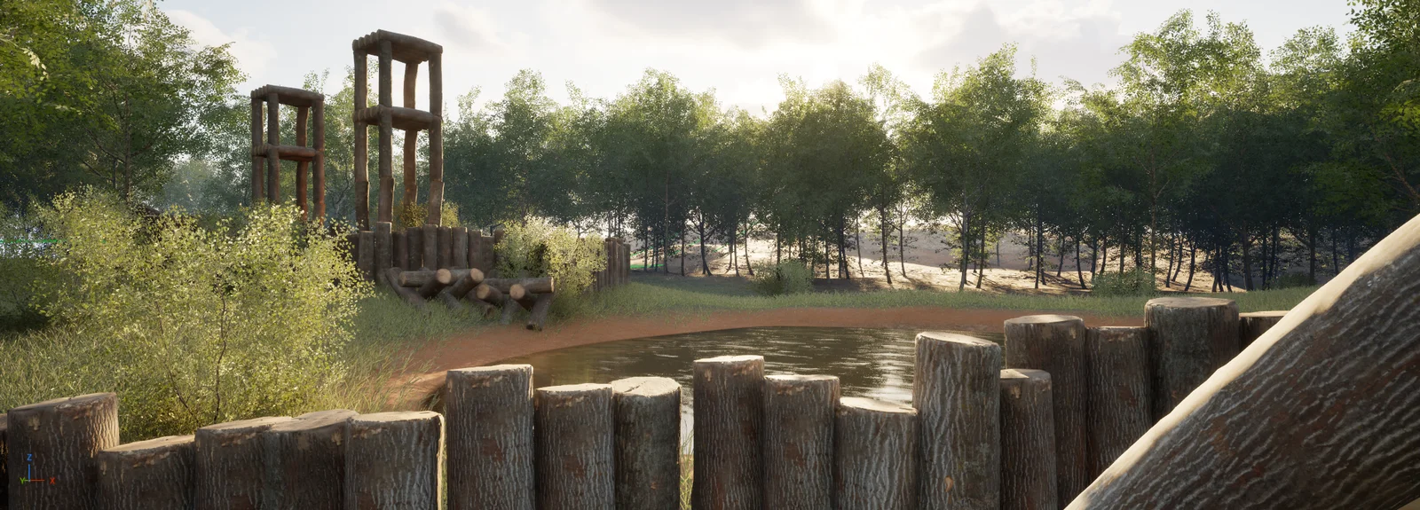 Early forest environment created by Olivier K. Designs
